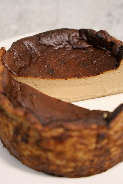 Basque Burnt Cheesecake - Coffee Chocolate